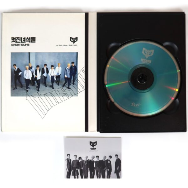 Great Guys - Take Off Signed Autographed CD Mini Album Promo K-Pop 2018