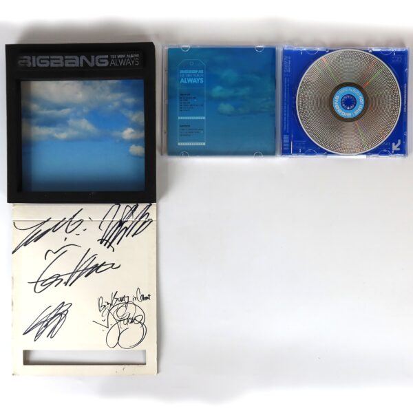 Bigbang - Always 1st Mini Album Signed Autographed CD 2007 - Korea
