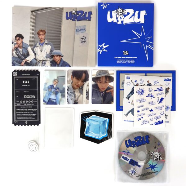 To1 - UP2U Signed Autographed 4th Mini Album CD Promo Too K-Pop 2022