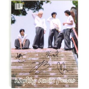 AxMxP - Amplify Music Power Signed Autographed Album CD Promo K-Pop Rock 2025