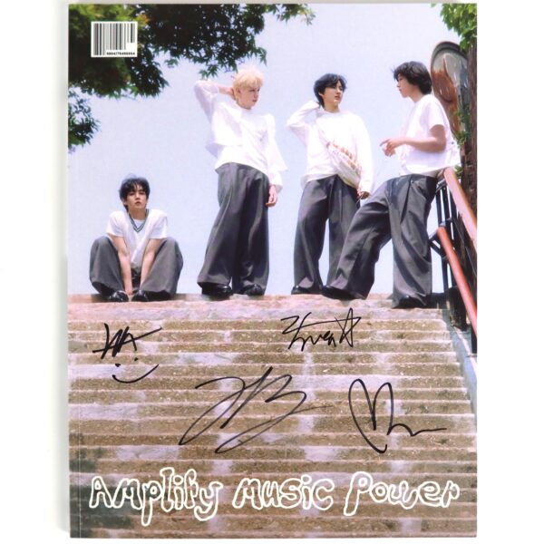AxMxP - Amplify Music Power Signed Autographed Album CD Promo K-Pop Rock 2025