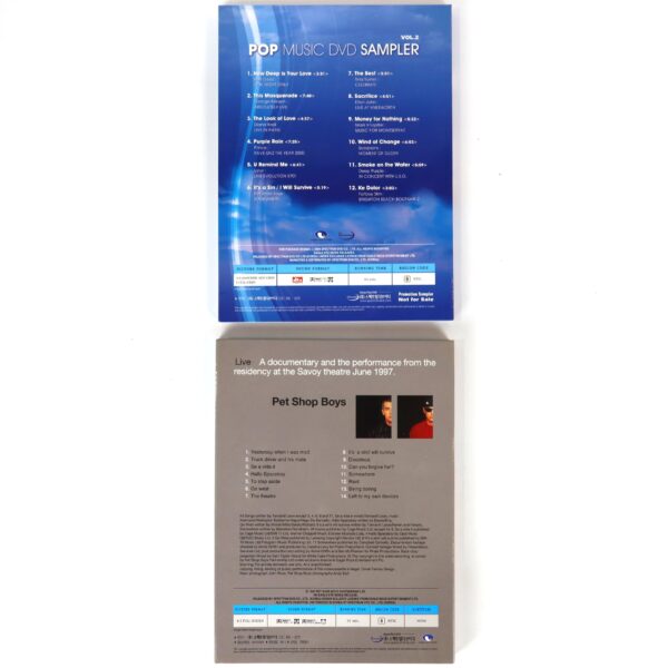 Pet Shop Boys - Somewhere In Concert Korean DVD + Compilation Set Korea