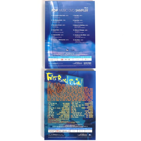 Fatboy Slim - Big Beach Boutique II Korean DVD + Compilation Set Korea