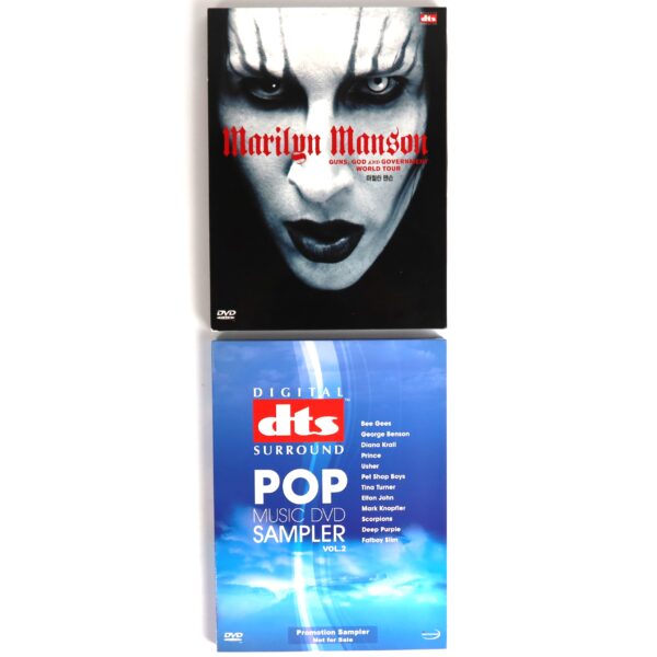 Marilyn Manson - Guns, God and Government Korean DVD + Compilation Set Korea