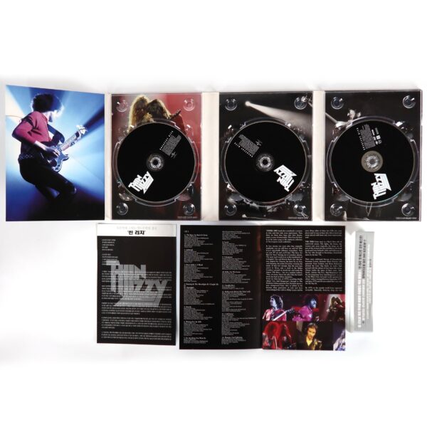 Thin Lizzy - Greatest Hits Korean 2 CD + DVD Box Set Korea OBI