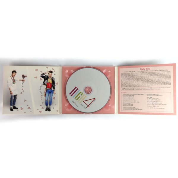 High4 - Baby Boy Single Album CD Promo 2020 K-Pop