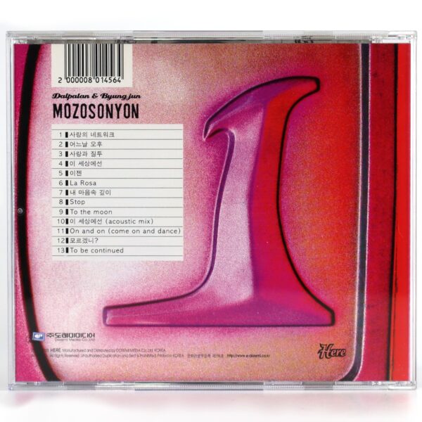 Dalpalan & Byung Jun - Mozosonyon Album CD K-Pop Electronic 2004