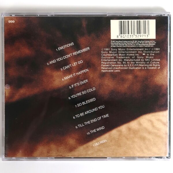 Mariah Carey - Emotions Korean CD Album Korea