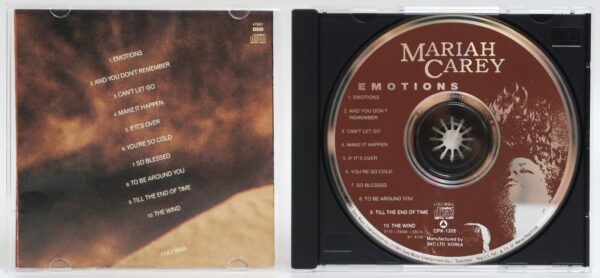 Mariah Carey - Emotions Korean CD Album Korea