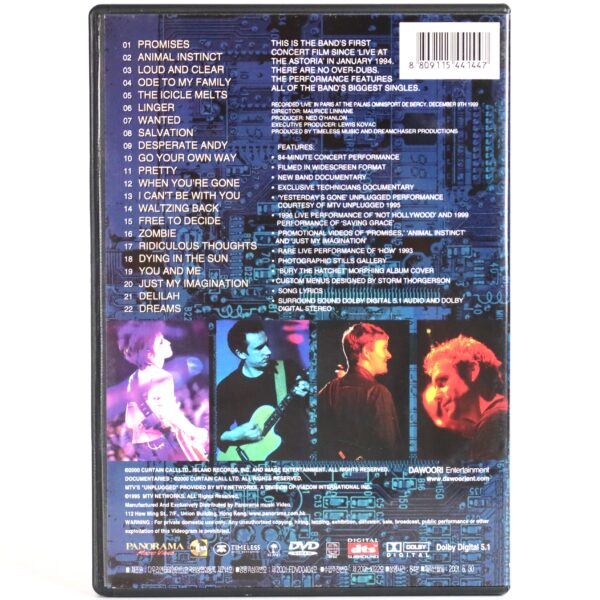 The Cranberries - Beneath The Skin Live In Paris Korean DVD [NTSC] Korea