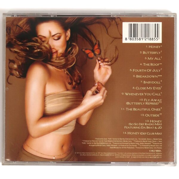 Mariah Carey - Butterfly Korean Album CD Korea