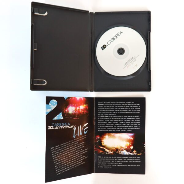Casiopea 20th Anniversary Live Korean DVD + Insert [NTSC] Korea