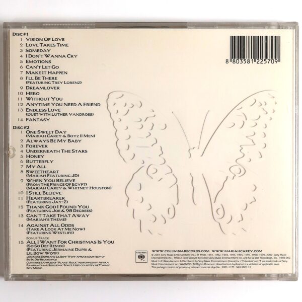 Mariah Carey - Greatest Hits Korean Compilation Album CD Korea