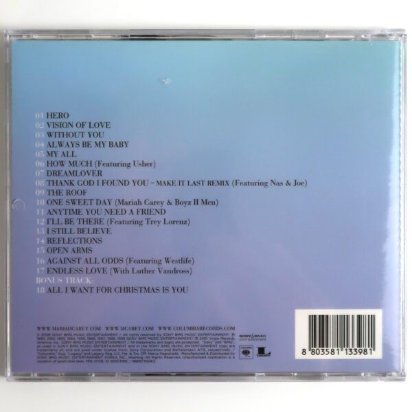Mariah Carey - The Ballads Korean Compilation Album CD Korea