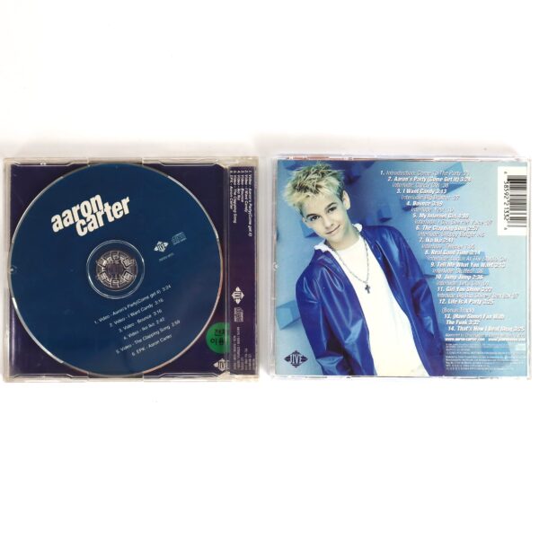 Aaron Carter - Aaron's Party (Come Get It) Korean Album CD + VCD Set Korea