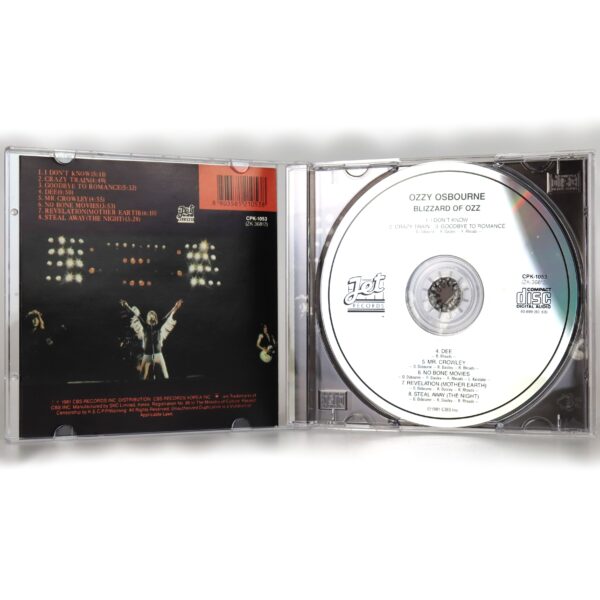 IMG_8151 Ozzy Osbourne - Blizzard of Oz Korean CD Album Korea 1st Pressing