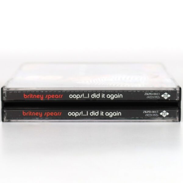 Britney Spears - Oops!...I Did It Again Korean Album CD + VCD Set Korea
