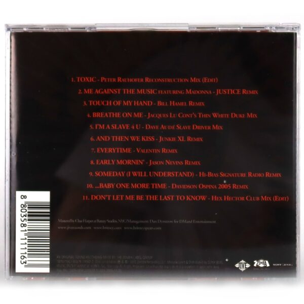 Britney Spears - B In The Mix The Remixes Korean Album CD + Insert Korea