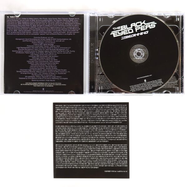 The Black Eyed Peas - The Beginning Korean Deluxe Double Album CD Korea