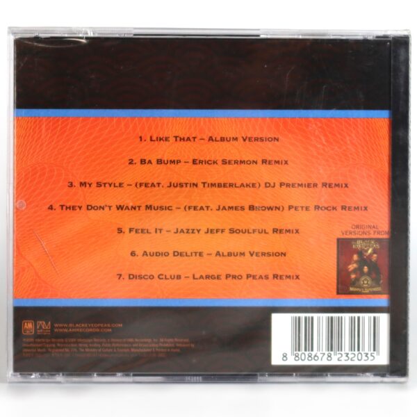 The Black Eyed Peas - Renegotiations (The Remixes) Korean Album Sealed CD Korea