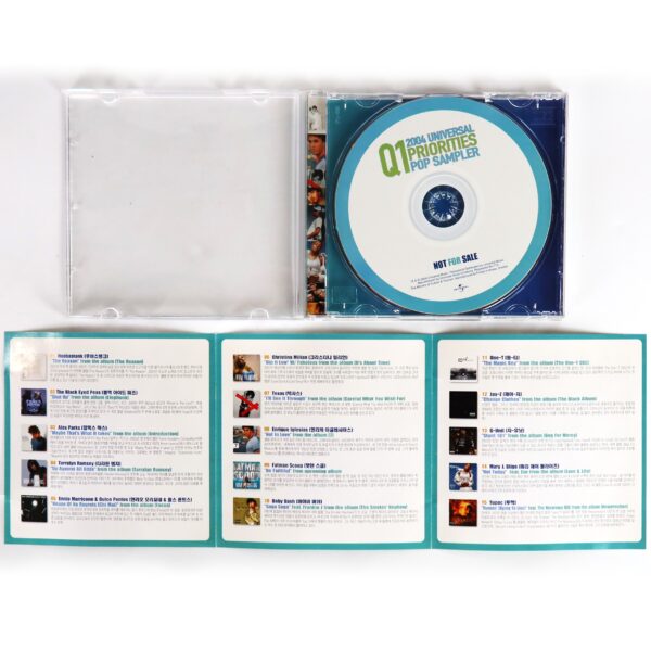 IMG_8304 Hoobastank Cover Q1 2004 Universal Priorities Pop Sampler Korean CD Korea