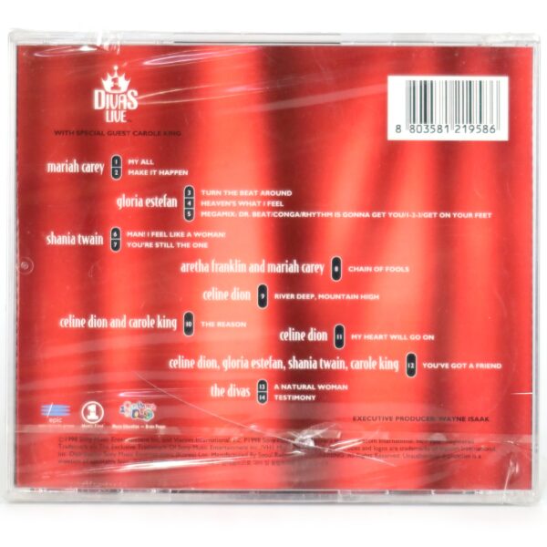 Divas Live Korean Album Sealed CD Korea Mariah Carey Celine Dion [read]