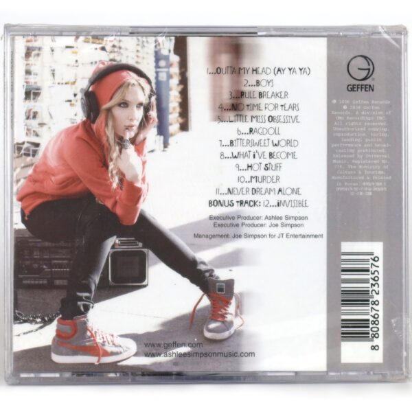 Ashlee Simpson - Bittersweet World Korean Album Sealed CD Korea [read]