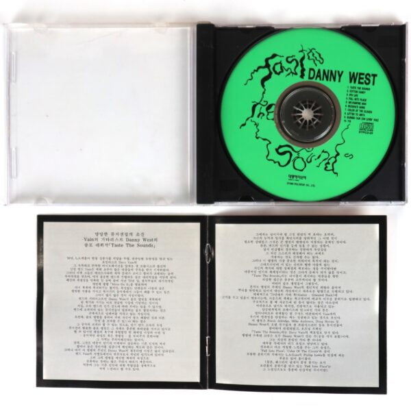 Danny West - Taste The Sound Korean Album CD Korea Vain