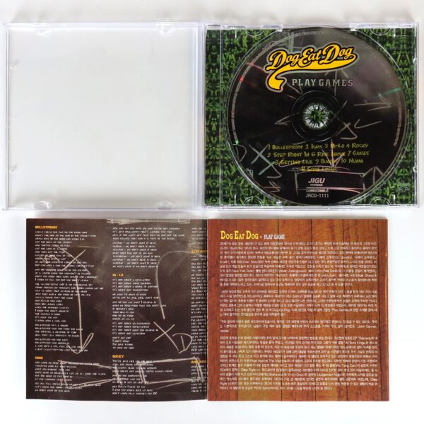 Dog Eat Dog - Play Games Korean Album CD Korea