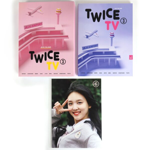 Twice TV3 Jeju Island DVD Set Nayeon Photo Postcard 2016 K-Pop TV 3