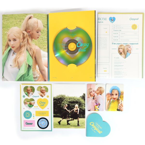 Chobom - Copycat 1st Single Album Signed CD Promo 2022 Apink