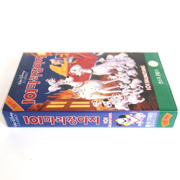 101 Dalmatians (1961) Korean VHS [NTSC] Korea English Audio Disney