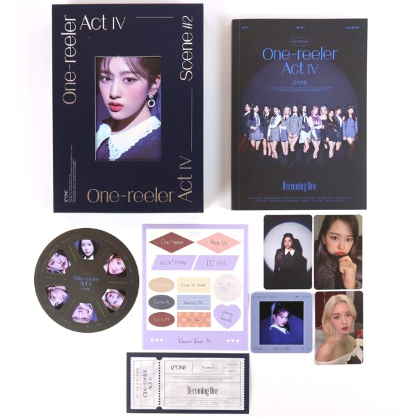 IZ*ONE – One-Reeler Act IV Scene #2 4th Mini Album CD Full Set Izone 2020 2