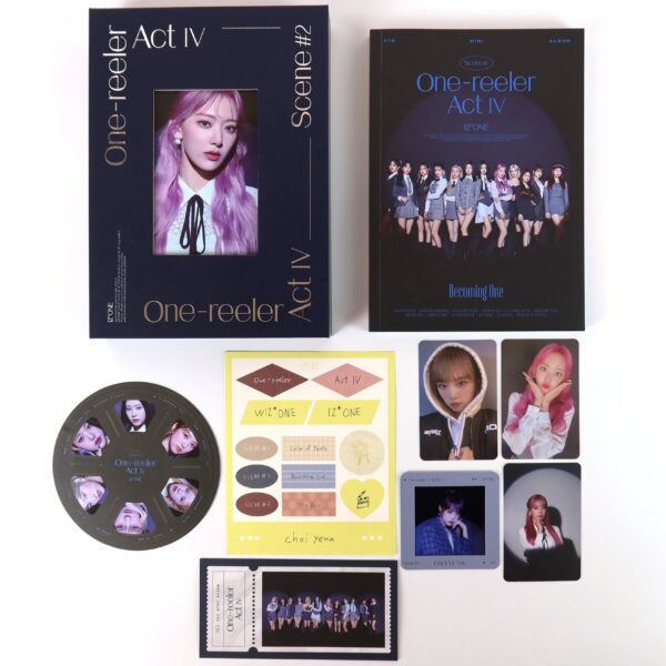 IZ*ONE – One-Reeler Act IV Scene #2 4th Mini Album CD Full Set Izone 2020 3