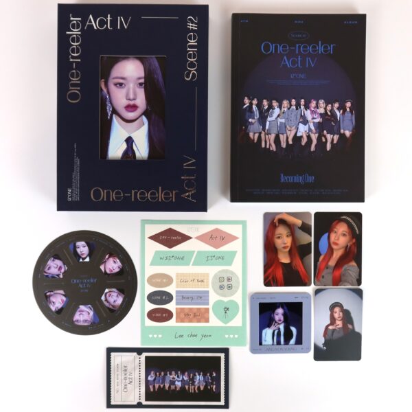 IZ*ONE – One-Reeler Act IV Scene #2 4th Mini Album CD Full Set Izone 2020 4
