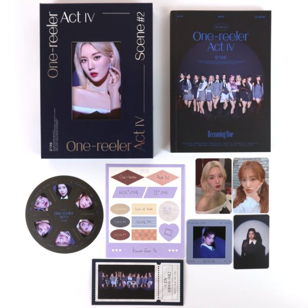 IZ*ONE – One-Reeler Act IV Scene #2 4th Mini Album CD Full Set Izone 2020 5