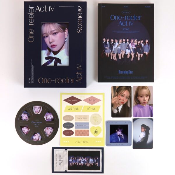 IZ*ONE – One-Reeler Act IV Scene #2 4th Mini Album CD Full Set Izone 2020 7