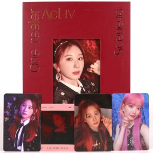 IZ*ONE One-reeler Act IV Scene#3 アルバム Sealed NEW iz*one 4th mini album One-reeler Act IV 3 ver. set