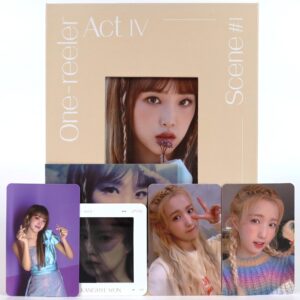 IZ*ONE – One-Reeler Act IV Scene #1 4th Mini Album CD Full Set