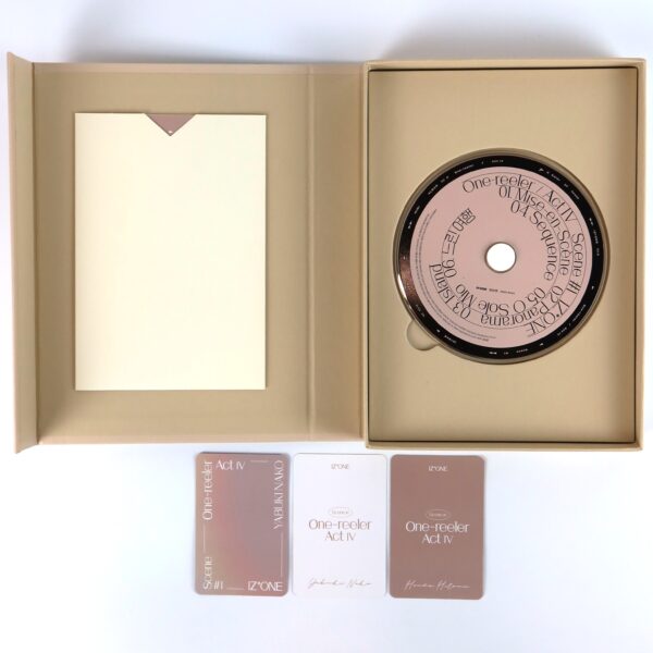 IZ*ONE – One-Reeler Act IV Scene #1 4th Mini Album CD Full Set Izone 2020 2