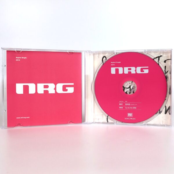 NRG - The Line Is Busy Digital Single Album Promo CD K-Pop 2018