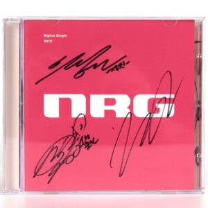 NRG - The Line Is Busy Signed Digital Single Album Promo CD K-Pop 2018