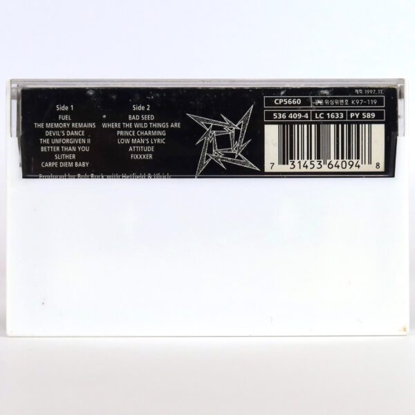 Metallica - Reload Korean Cassette Album Korea