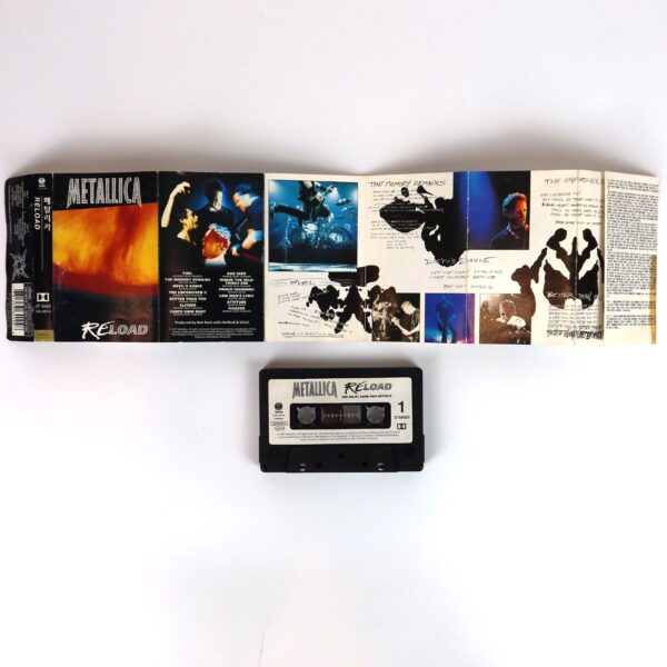 Metallica - Reload Korean Cassette Album Korea