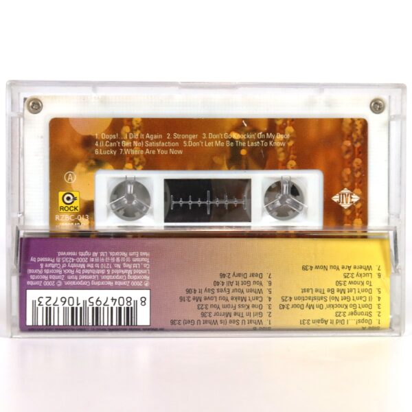 Britney Spears - Oops!... I Did It Again Korean Cassette Tape Album Korea RR