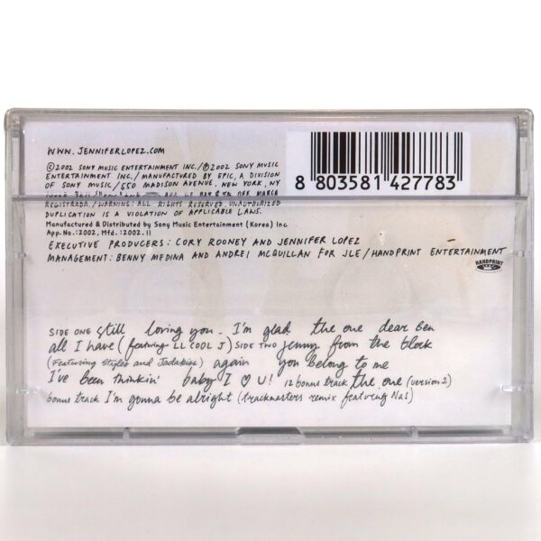 IMG_0830 Jennifer Lopez - This Is Me... Then Korean Cassette Album Sealed Korea