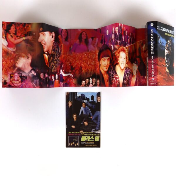 Scorpions - Acoustica Album Korean Cassette Tape Korea