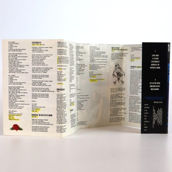 Guns N' Roses - Use Your Illusion II Album Korean Cassette Tape Korea