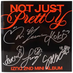 Izna - Not Just Pretty 2nd Mini Album Signed Autographed CD Promo K-Pop 2025