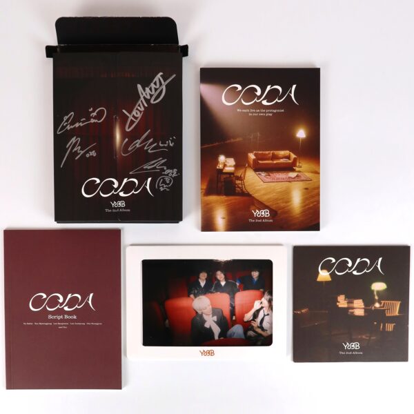 YUDABINBAND - Coda 2nd Album Signed Autographed CD Promo Rock Indie 2025 YdDB